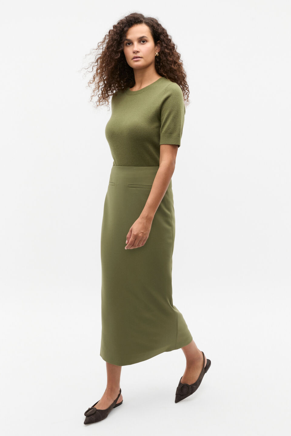 Utility Suit Skirt  Rainforest
