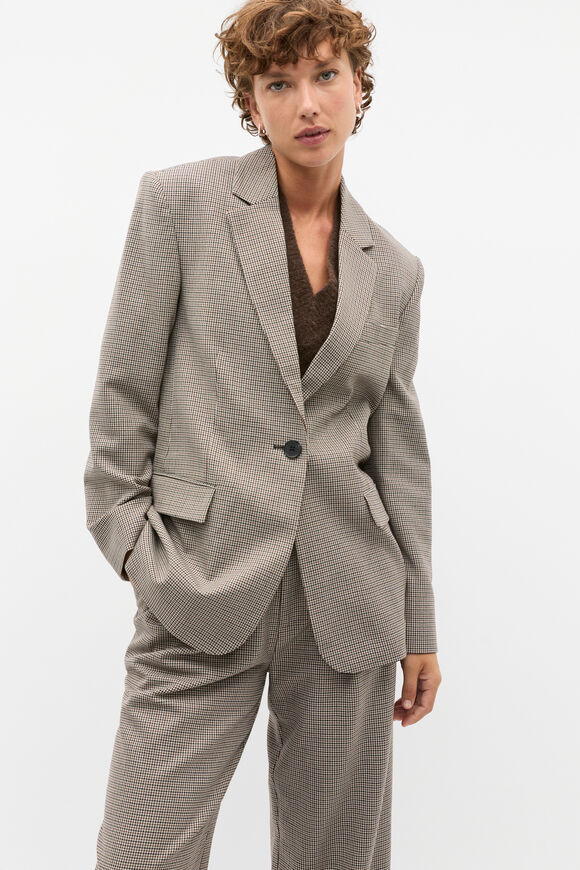 Mini Houndstooth Blazer  Houndstooth  hi-res