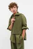 Rib Knit Collar Bib  Rainforest  hi-res