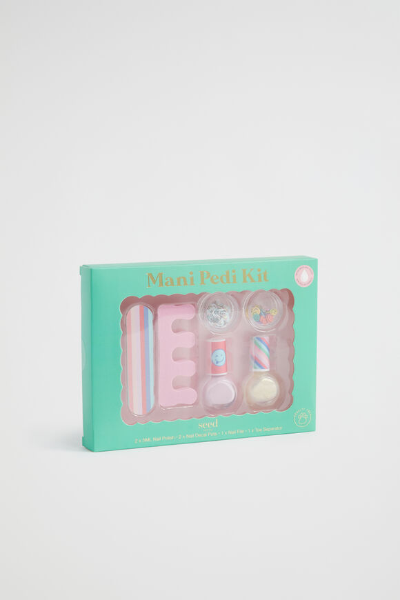 Rainbow Emoji Mani Pedi Kit  Multi  hi-res