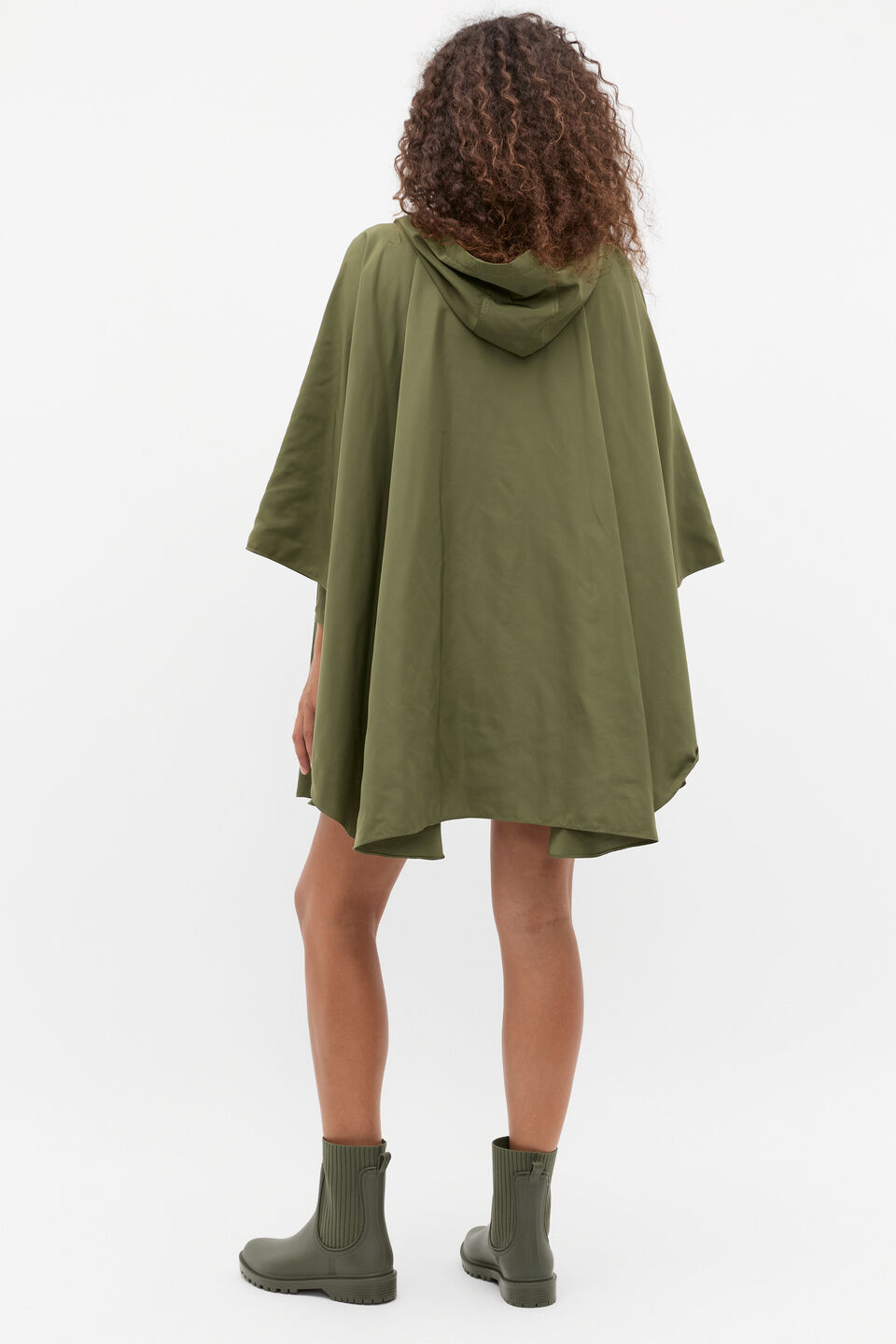 Packable Rain Poncho  Rainforest