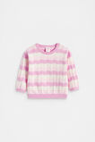 Wavy Knit Jumper  Orchid Bloom  hi-res