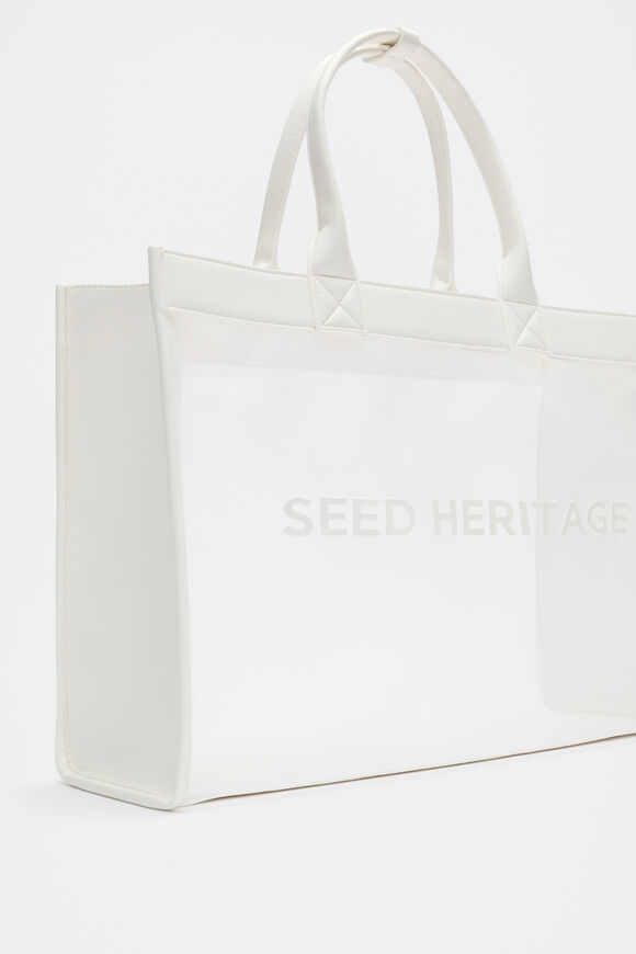 Mesh Tote  Cloud Cream  hi-res