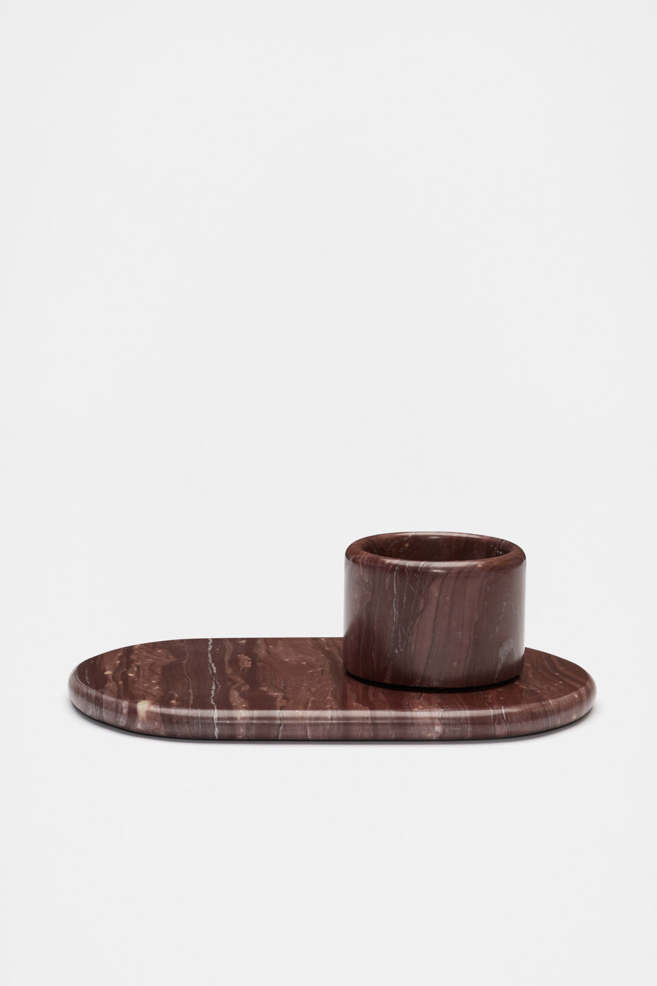 Kai Serving Board  Claret