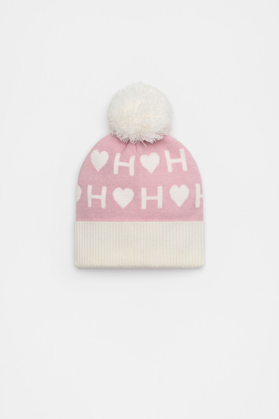 Heart Initial Beanie  H