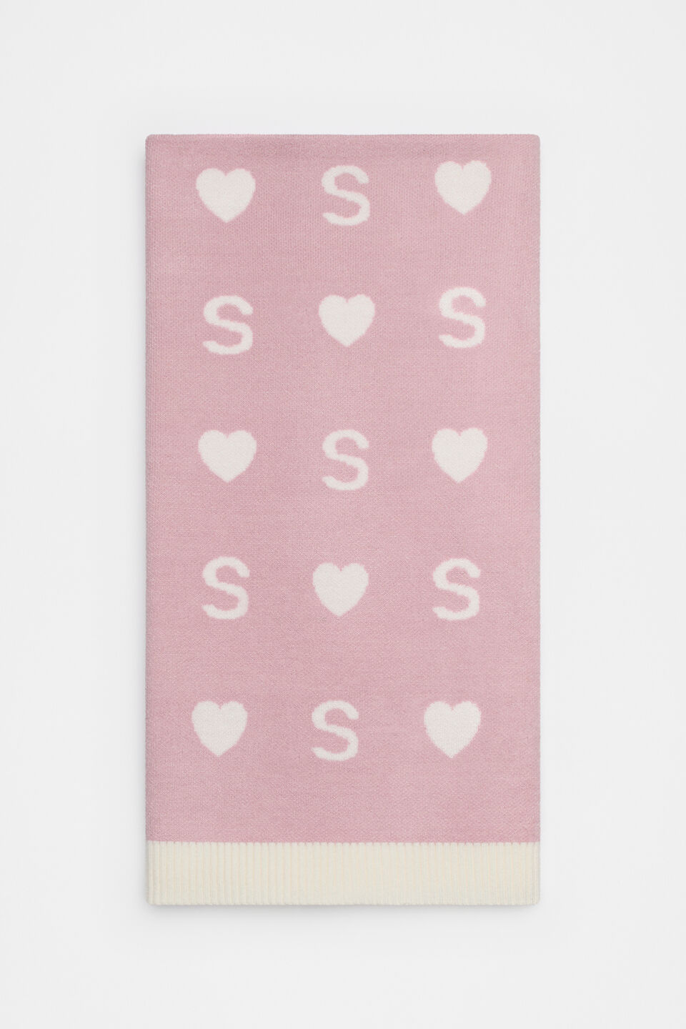 Heart Initial Blanket  S