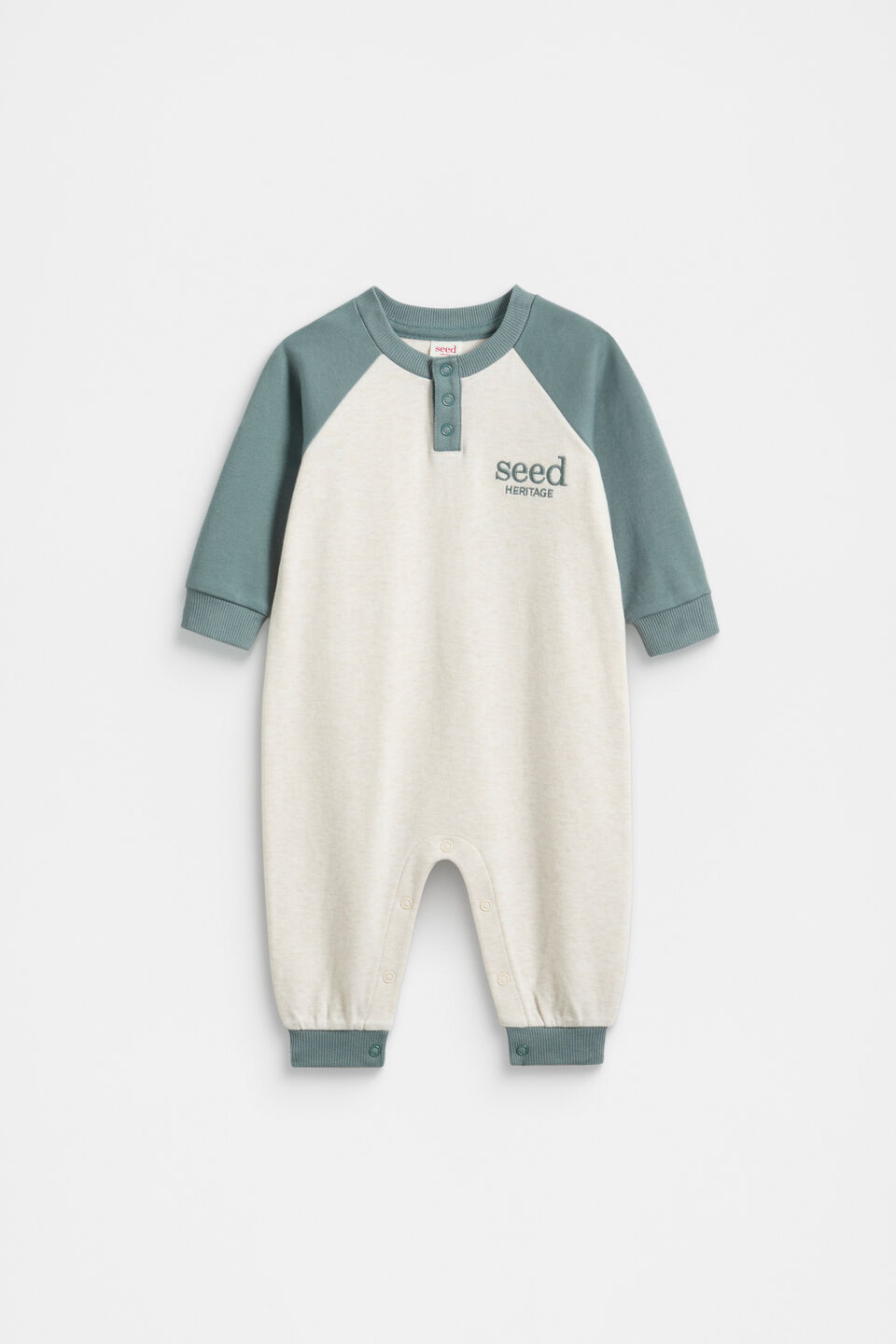 Logo Colourblock Jumpsuit  Snow Marle