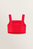 Linen Cropped Top    hi-res