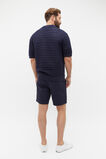 Mixed Stitch Knit  Midnight Blue  hi-res