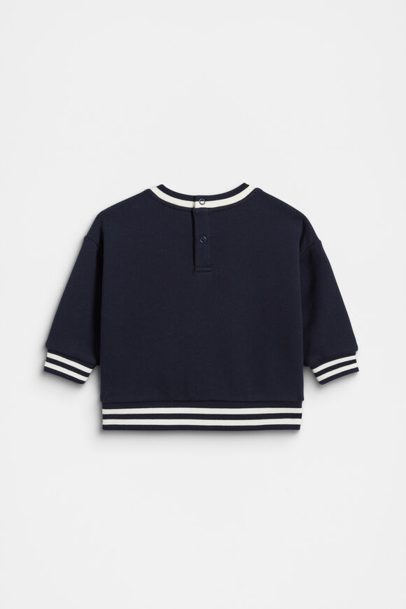 Core Logo Sweat  Midnight Blue  hi-res