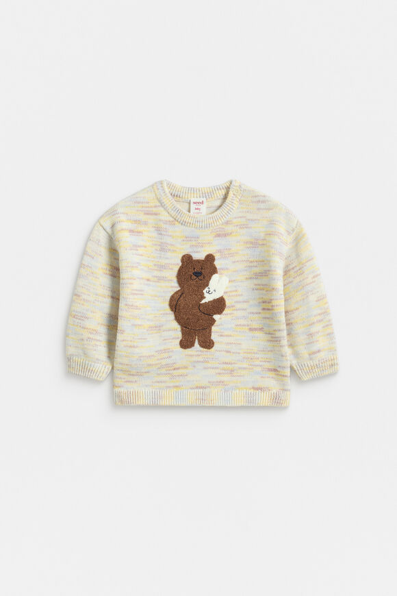 Bear and Bunny Knit  Multi  hi-res