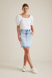 Puff Sleeve Fitted Blouse    hi-res