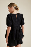 Broderie Peplum Blouse    hi-res