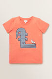 Crocodile Print Tee    hi-res
