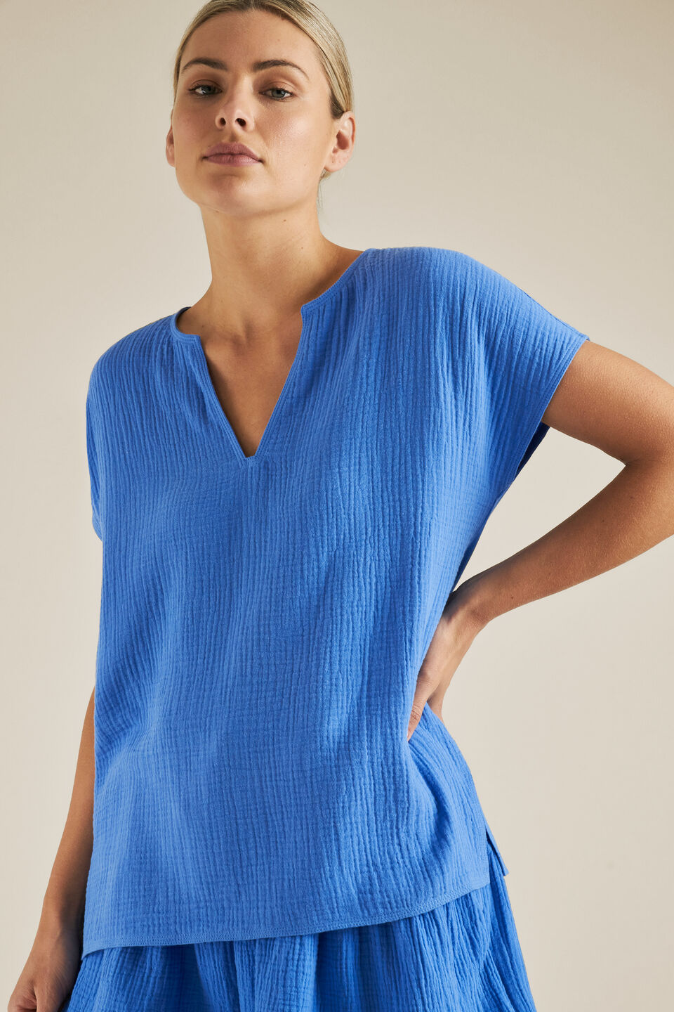 Cheesecloth Tee  