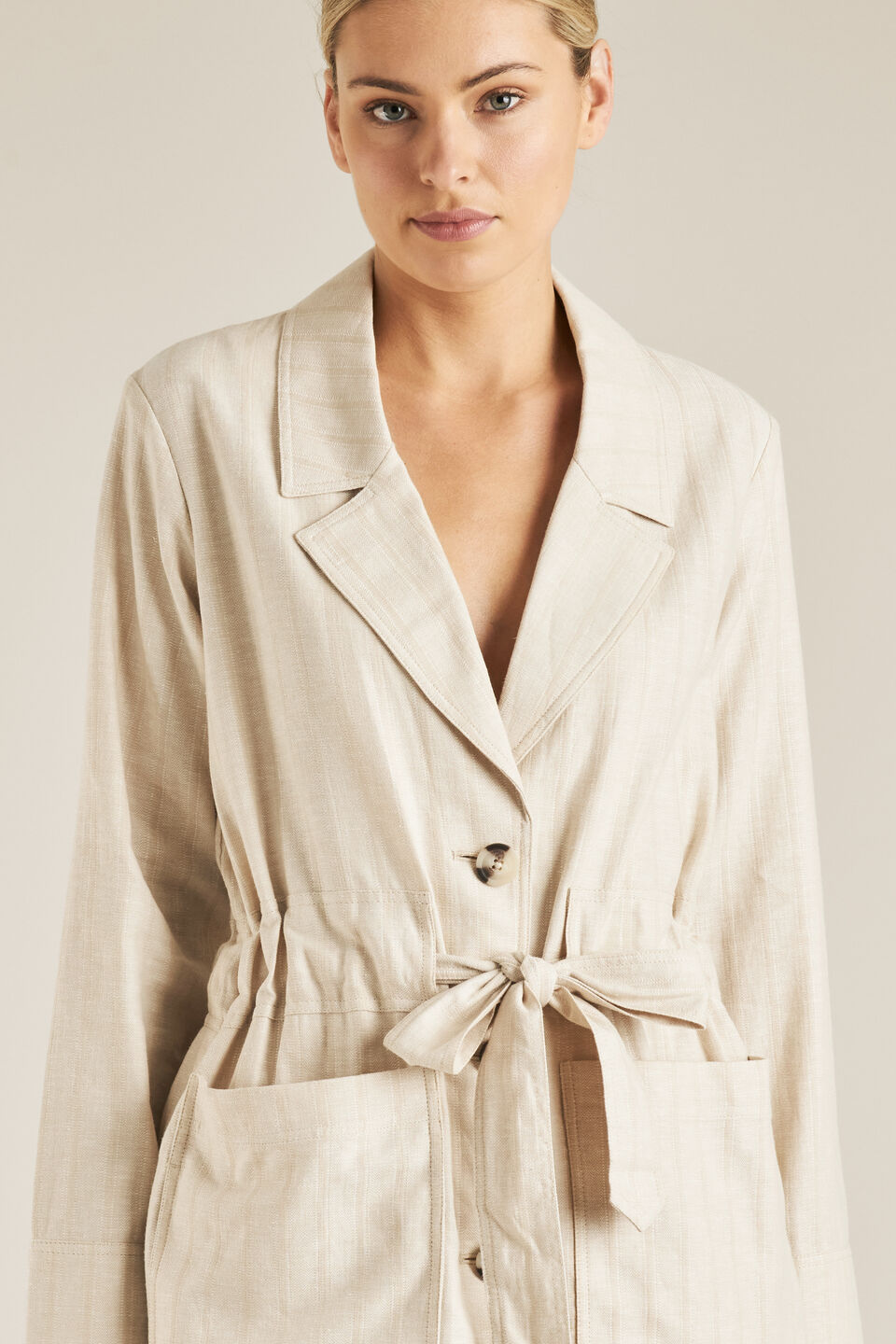 Self Stripe Jacket  
