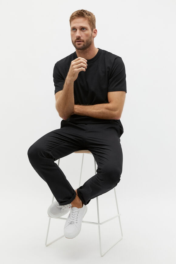 Tapered Chino  True Black  hi-res