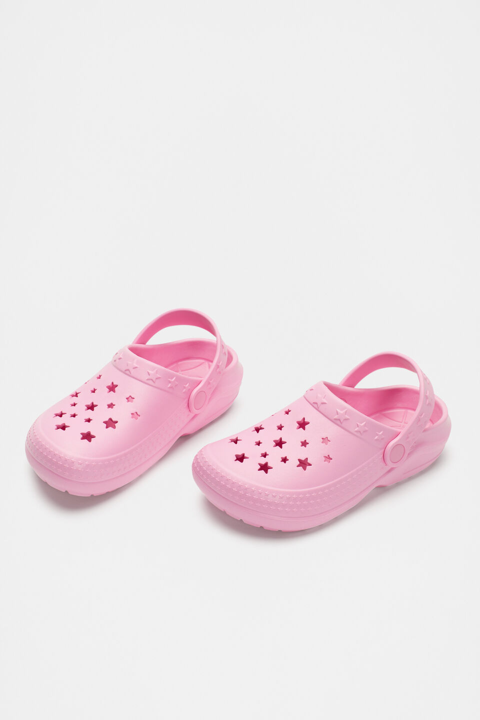 Star Moulded Clog  Candy Pink