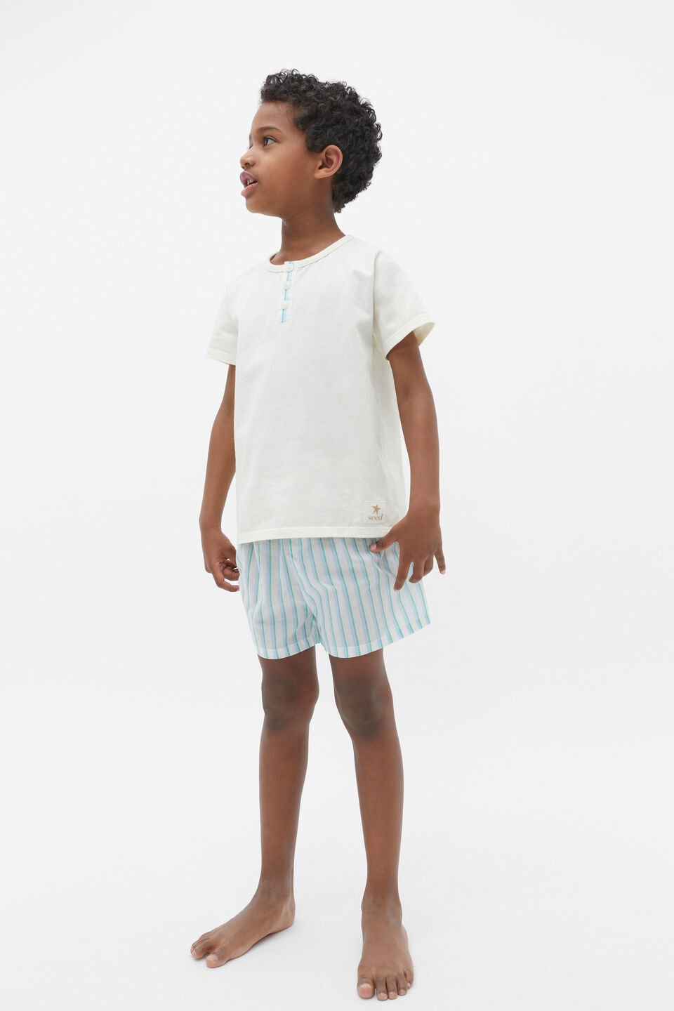 Henley Pyjama  Milk