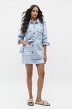Denim Mini Skirt  Glacier Denim  hi-res