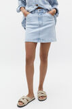 Denim Mini Skirt  Glacier Denim  hi-res