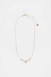 Fine Pearl Initial Necklace  N  hi-res