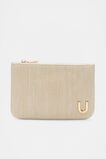 Initials Pouch  U  hi-res