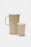 Amira Enamel Jug  Frappe  hi-res