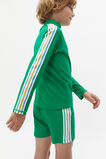 Side Stripe Tape Rashvest  Cove Green  hi-res