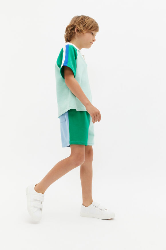 Retro Trophy Polo  Pale Mint  hi-res