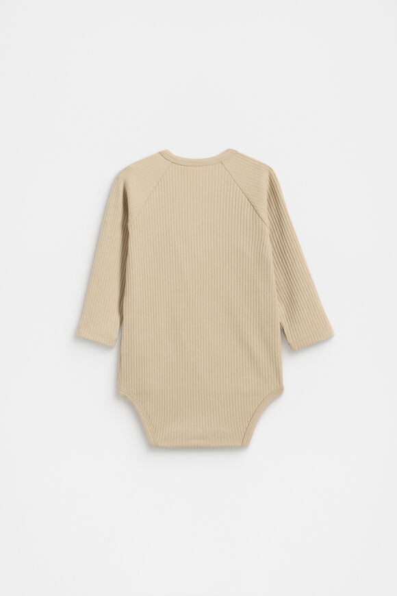 Logo Wrap Bodysuit  Neutral  hi-res