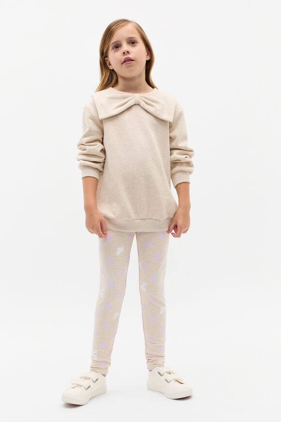 Bow Sweat  Oat Marle  hi-res