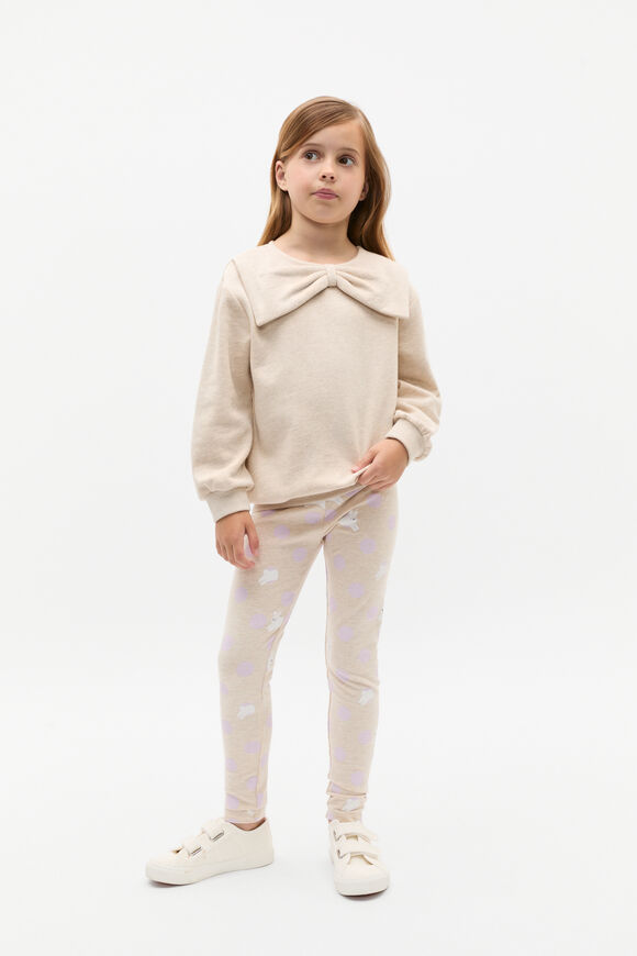 Bunny Legging  Oat Marle  hi-res