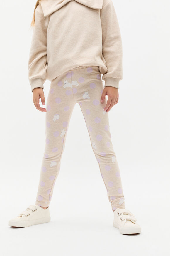 Bunny Legging  Oat Marle  hi-res