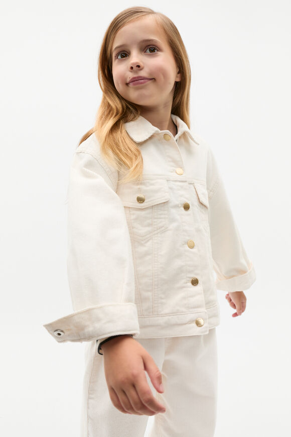 Relaxed Cord Jacket  Classic Cream  hi-res