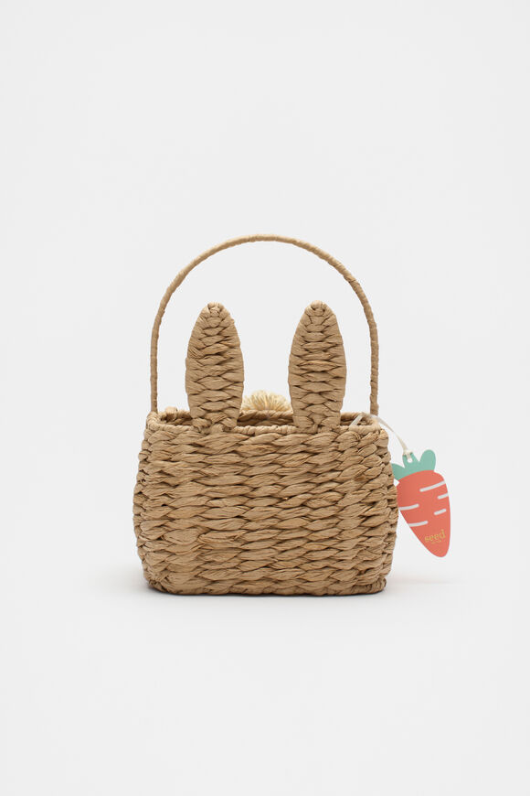 Bunny Basket  Natural  hi-res