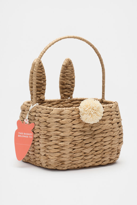 Bunny Basket  Natural  hi-res