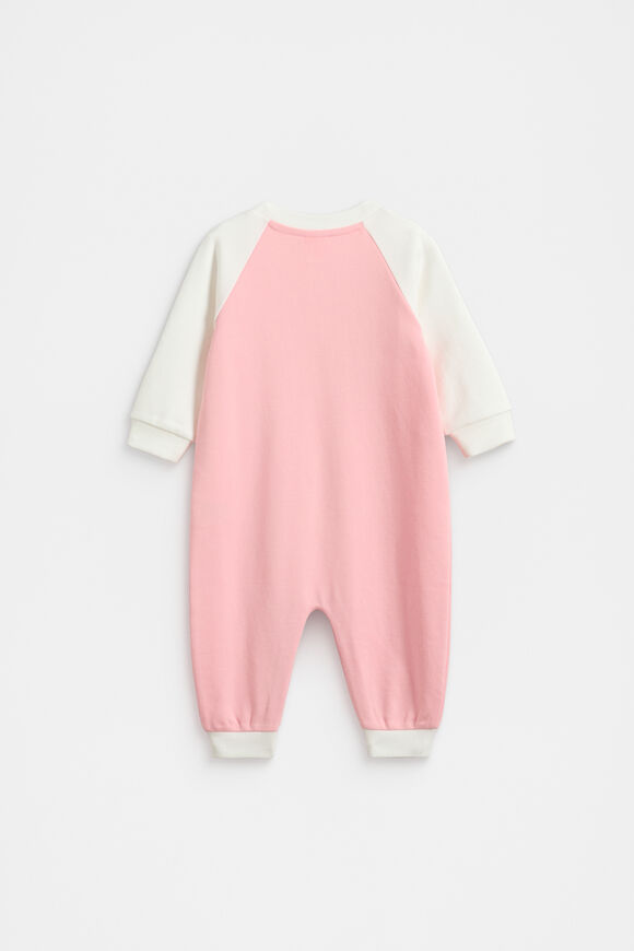 Logo Colourblock Jumpsuit  Rose Pink  hi-res