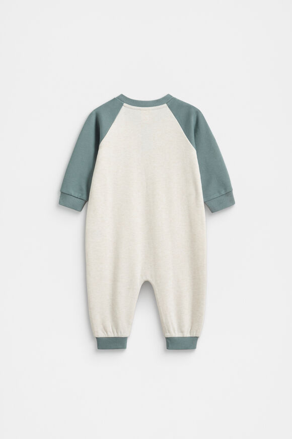 Logo Colourblock Jumpsuit  Snow Marle  hi-res