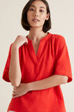 Textured Crinkle Blouse    hi-res