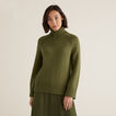 Chunky Roll Neck Sweater    hi-res