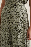 Spliced Animal Print Skirt    hi-res