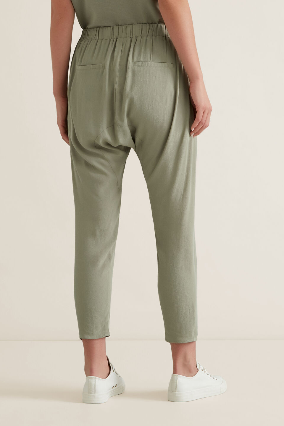 Woven Harem Pant  