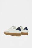 Classic Retro Trainer  White Navy  hi-res