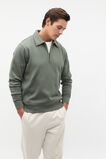 Heritage Half Zip  Light Khaki  hi-res