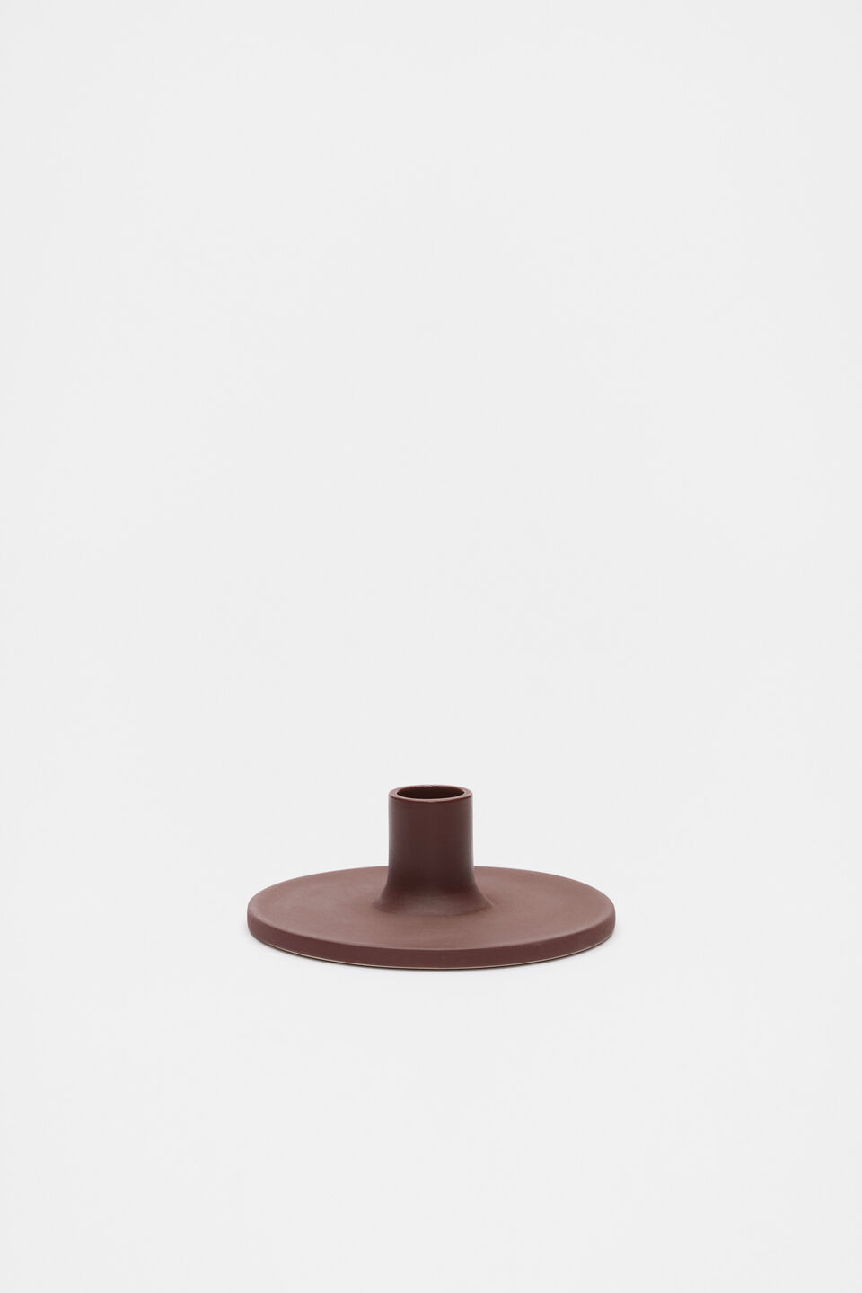 Candle Holder  Claret