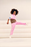 Essential Logo Snap Sweat  Fairy Floss  hi-res