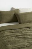 Aerin Queen Duvet Cover  Rainforest  hi-res