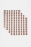 Devin Napkin Set of 4  Claret  hi-res