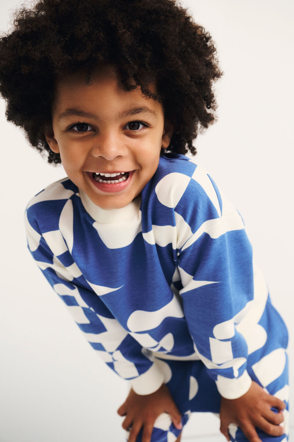 Graphic Sweat  Moody Blue